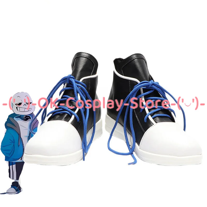 

Sans Cosplay Shoes PU Leather Shoes Halloween Carnival Boots Undertale Cosplay Props Custom Made