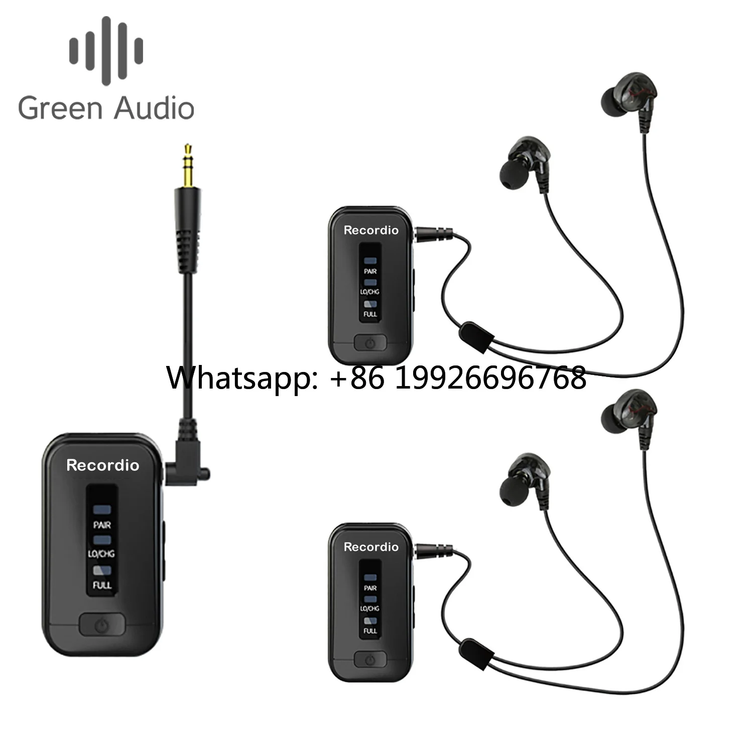 GAW-VS02 One for Two Wireless Microphones Wireless Monitoring Headphones, Stage Speech