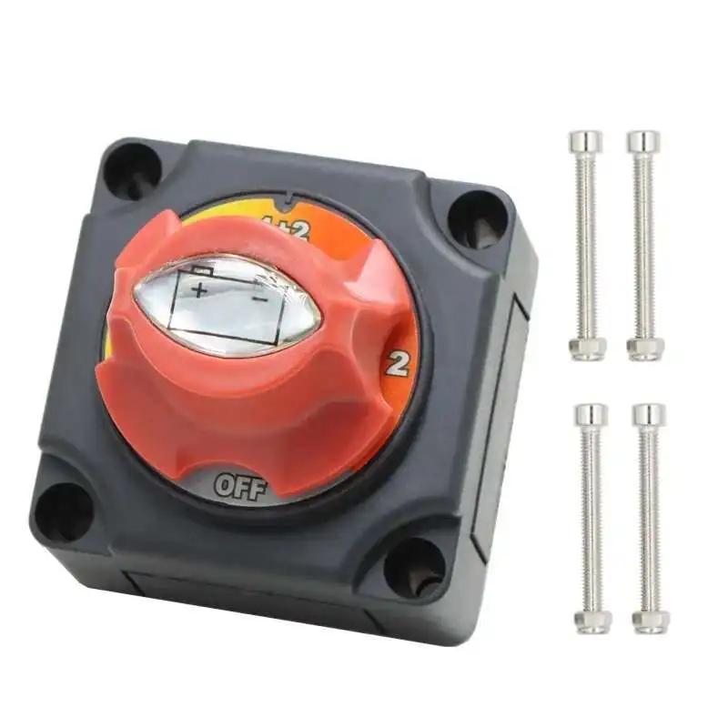 

Морской изолятор, 4-позиционный, 1-2-выключение, выкл.-выкл., выключатель аккумулятора с ручкой