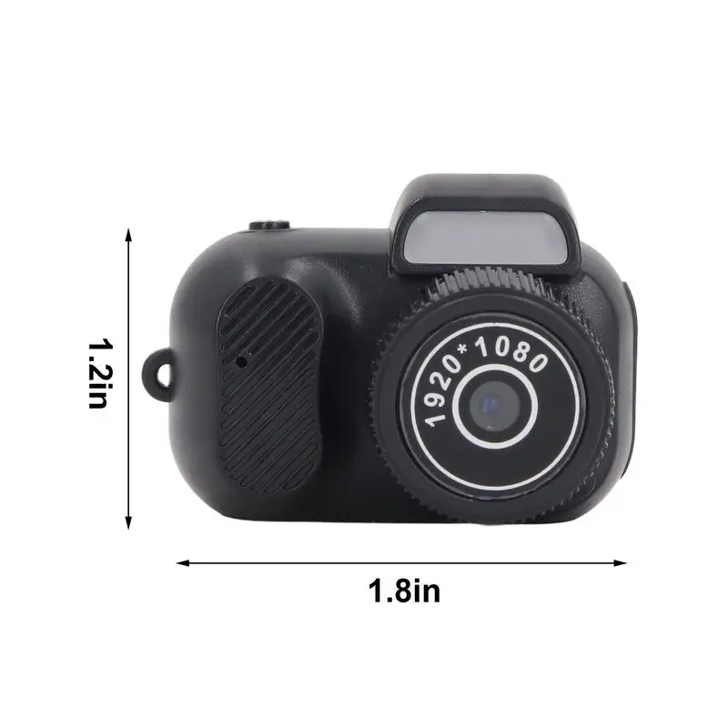 World's Smallest Camera 1080P HD Thumb Sized Camera Keychain Small Compact Portable Video Recorder With 8 Filters For Indoor And