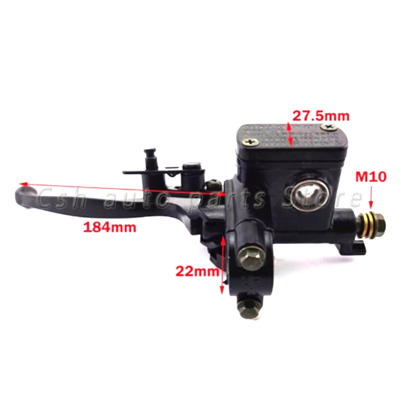 Motorcycle Cylinder Hydraulic Brake Lever Clutch Lever Pump Left Right For Universal 50cc-250cc Dirt Bike ATV Four-wheel