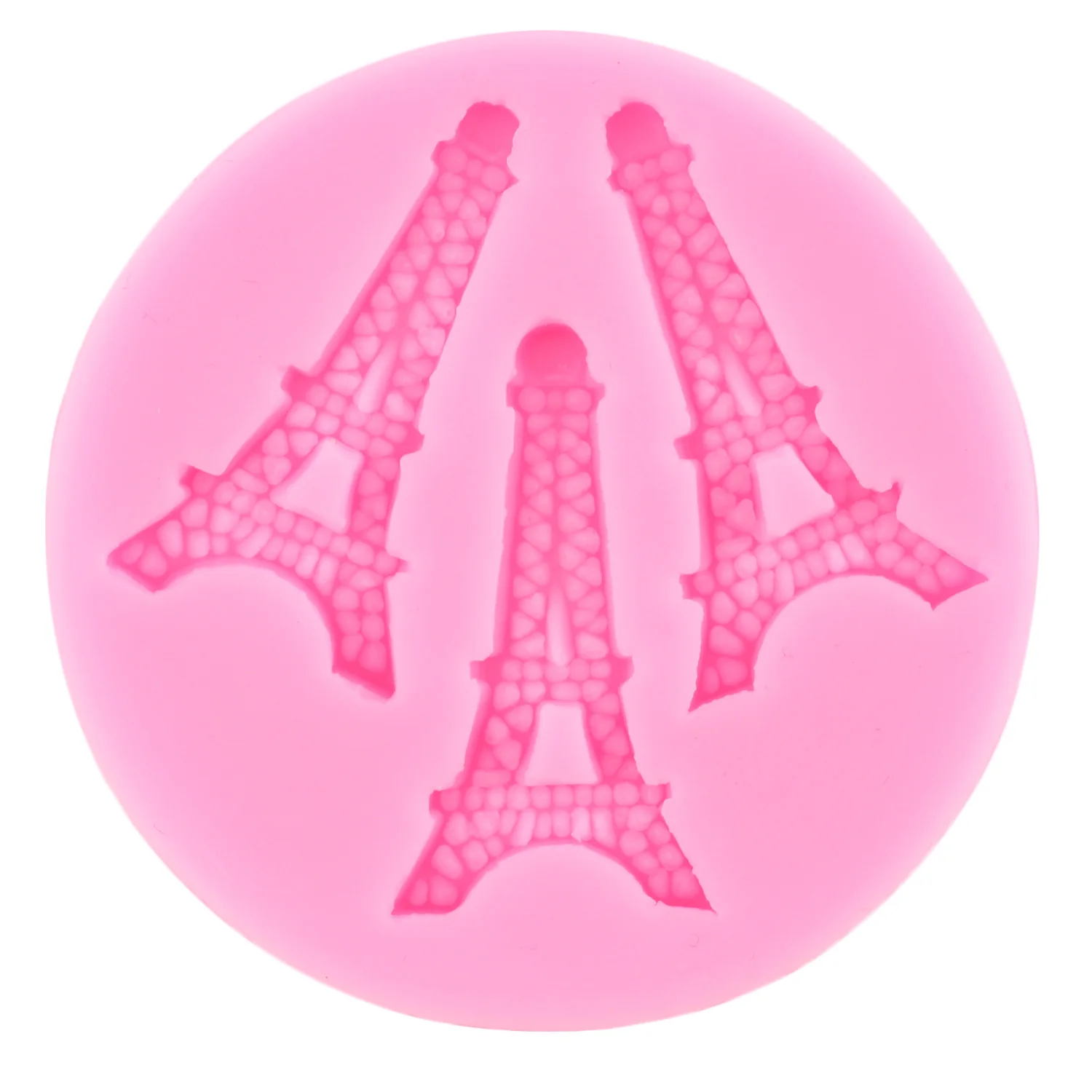 I Love Paris Silicone Mold Airplane Eiffel Tower Fondant Molds Cake Decorating Tools Chocolate Mould Candy Resin Clay Moulds