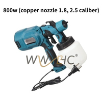 Suitable for Electric Spray Gun Latex Paint Spray Gun Portable Disinfection Car Home Spraying Sprayer 800W