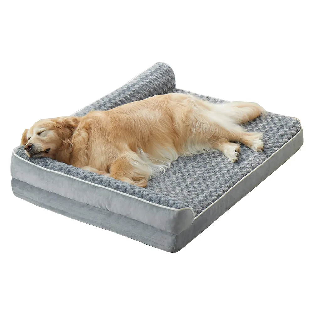 

Large cat and dog removable pet sofa half pillow square anti-splashing and non-slip