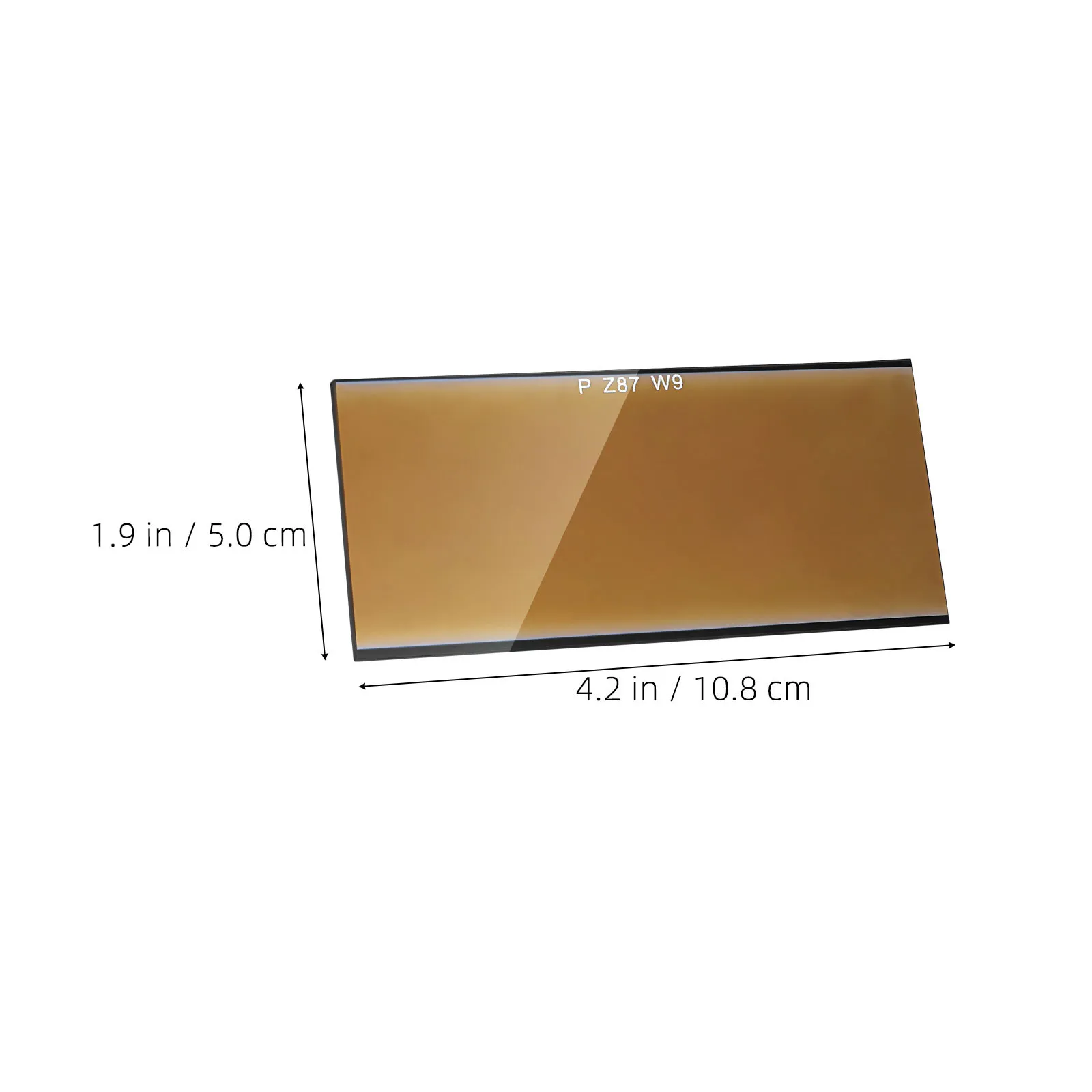 5Pcs Welding Lens Replacement Crystal Glass Protective Shield for Daily Maintenance Heavy Duty Welding Hood Accessories