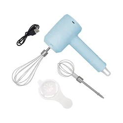 Mini Household Electric Egg Whisk Handheld Baking Tool Egg White Cream Wireless Whisk and Mixer