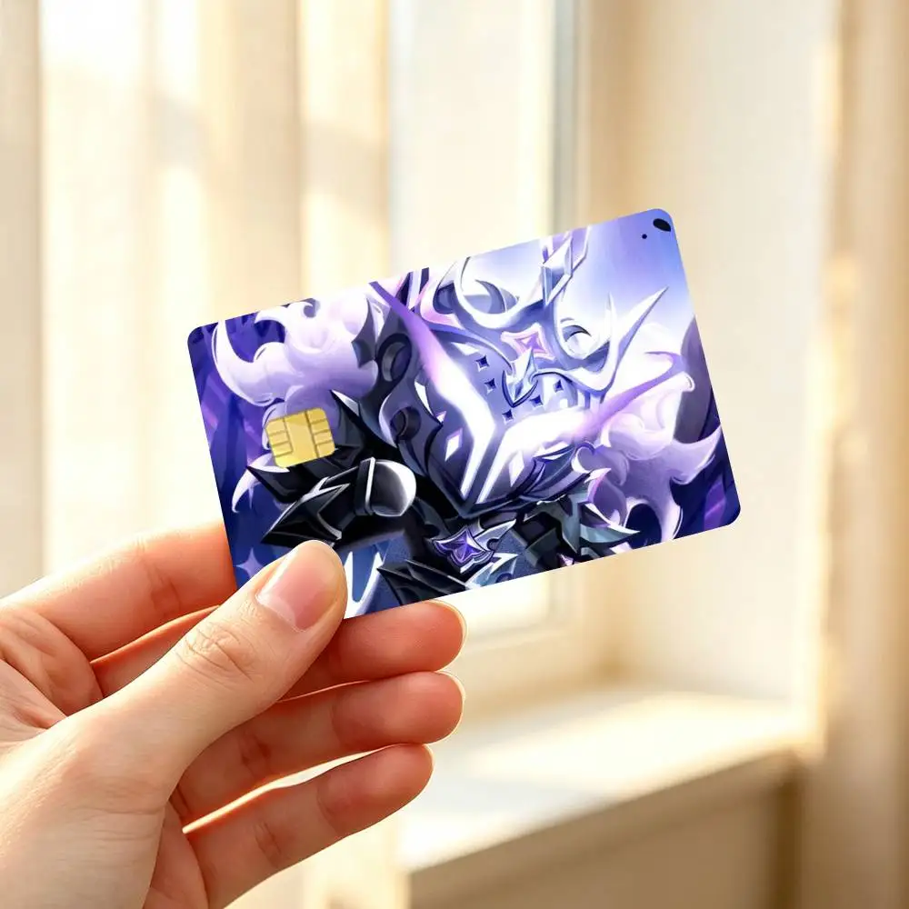 C-Cookie Run Silent Salt Credit Card HD Stickers Premium matte film effectively prevents fingerprints and daily abrasion.