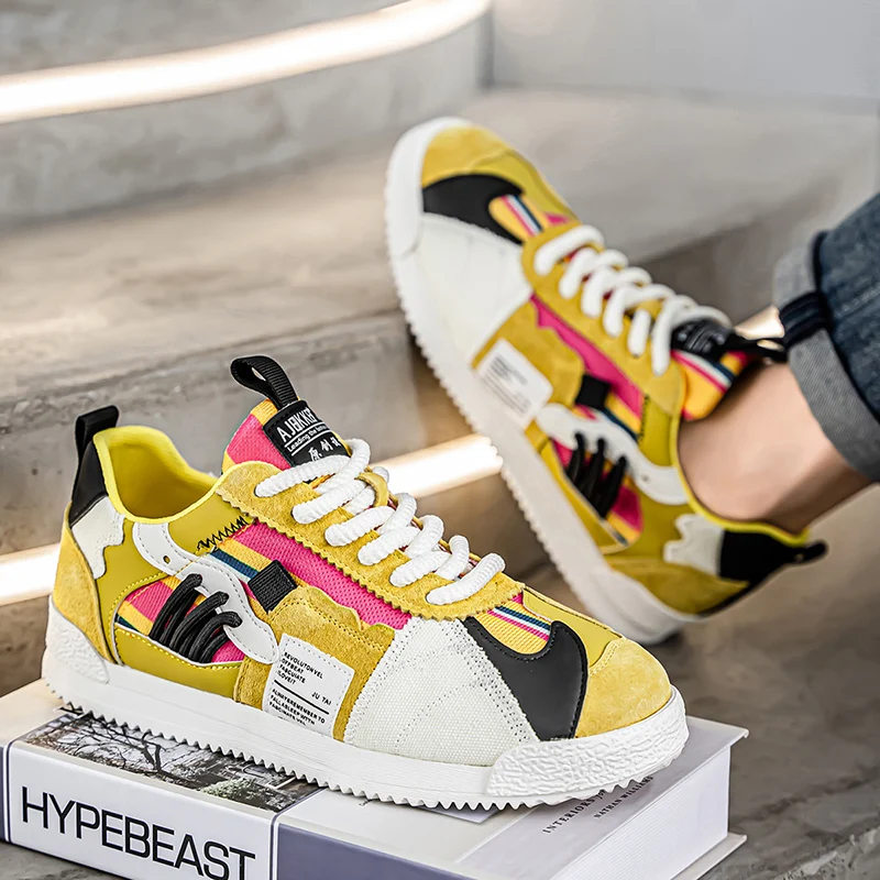 

Новинка 2023 года, летняя дышащая сетчатая толстая подошва для спорта и отдыха, удобная качественная мужская обувь с низким вырезом, модная