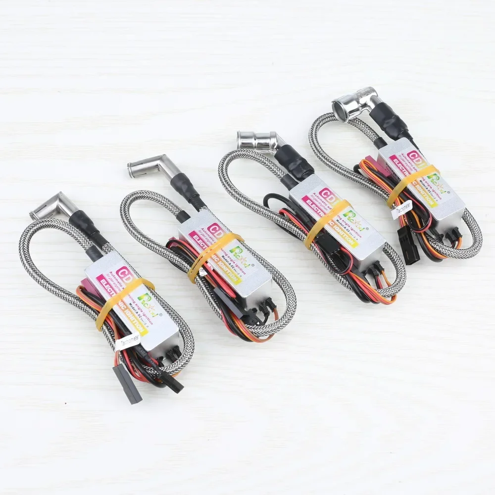 RCEXL MINI Small Aluminum Box Shell Automatic Angle Igniter CDI HV High Voltage Version Suitable for DLE, NGH,RCGF ETC