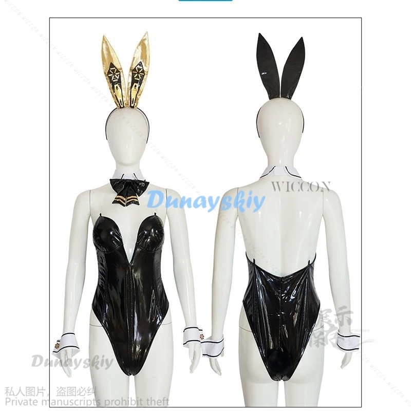 Anime Game NIKKE The Goddess Of Victory Viper Toxic Rabbit Bunny Suit Cosplay Costume For Girls Woman Sexy Lolita Halloween Suit