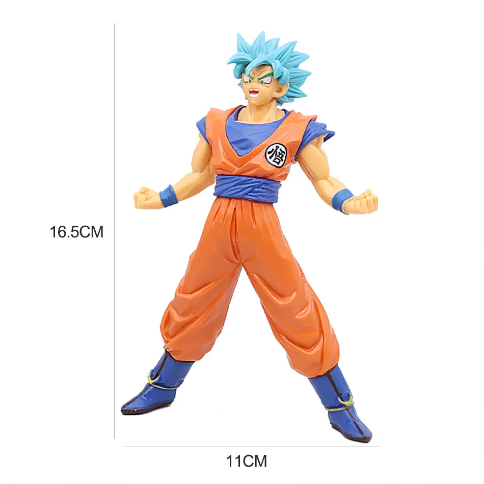Anime Dragon Ball Z Super Saiyan Sohn Goku Vegeta Anime Action figur Modell Geschenke Sammler figuren für Kinder 18cm