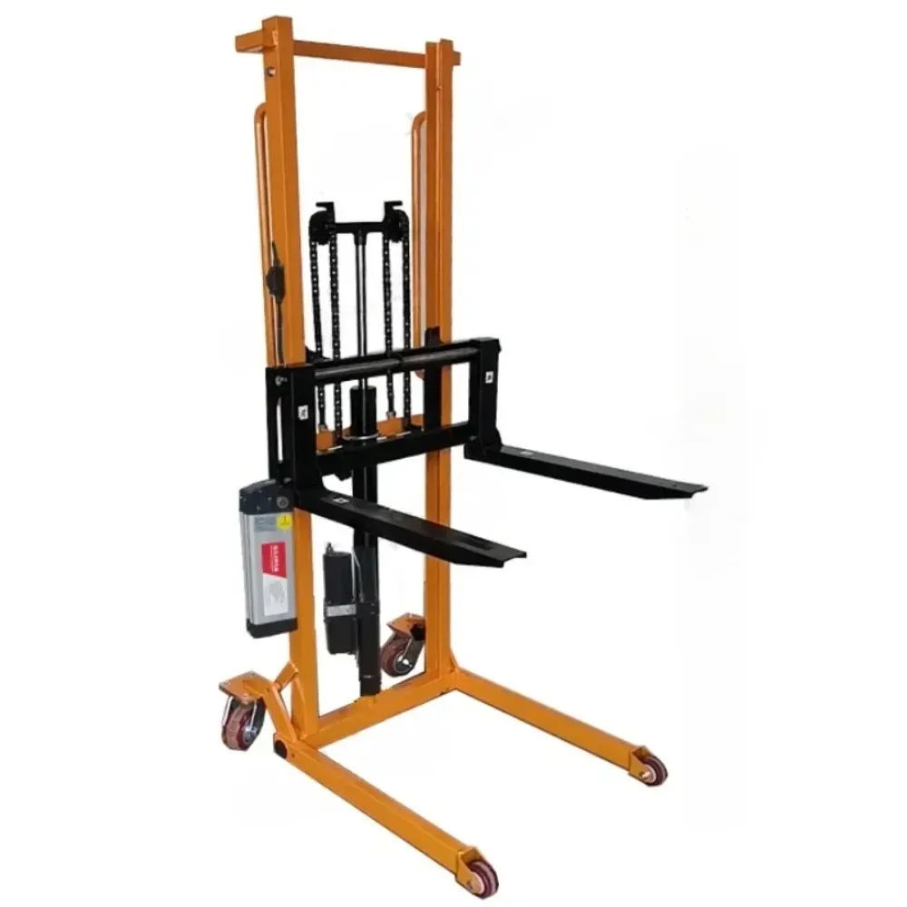 

Folding forklift Electric transporter Small manual push forklift Hydraulic