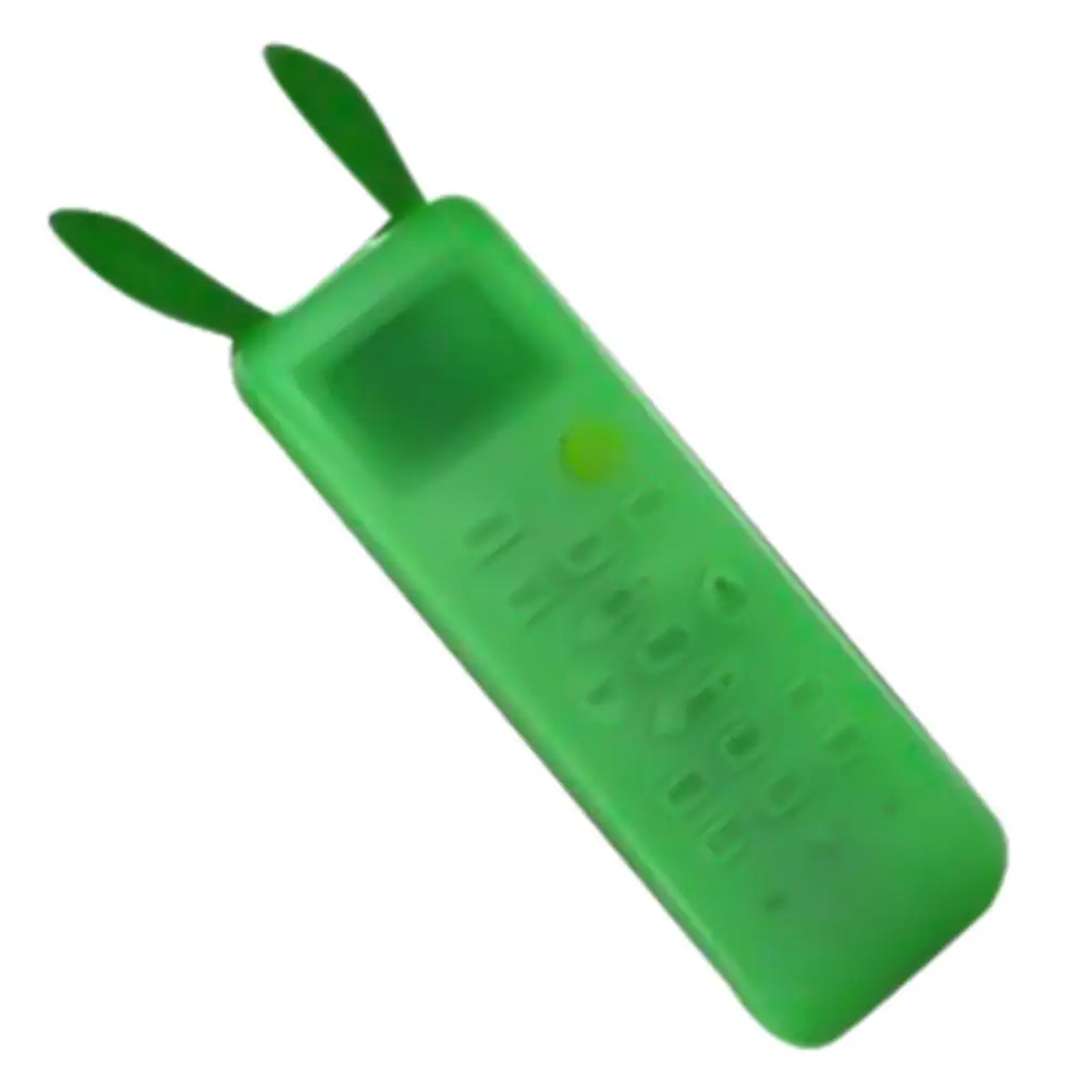 Creative Remote Control Protector Dust Cover Rabbit Ears Cartoon Funny Wear Resistance Cute Remote Control Case