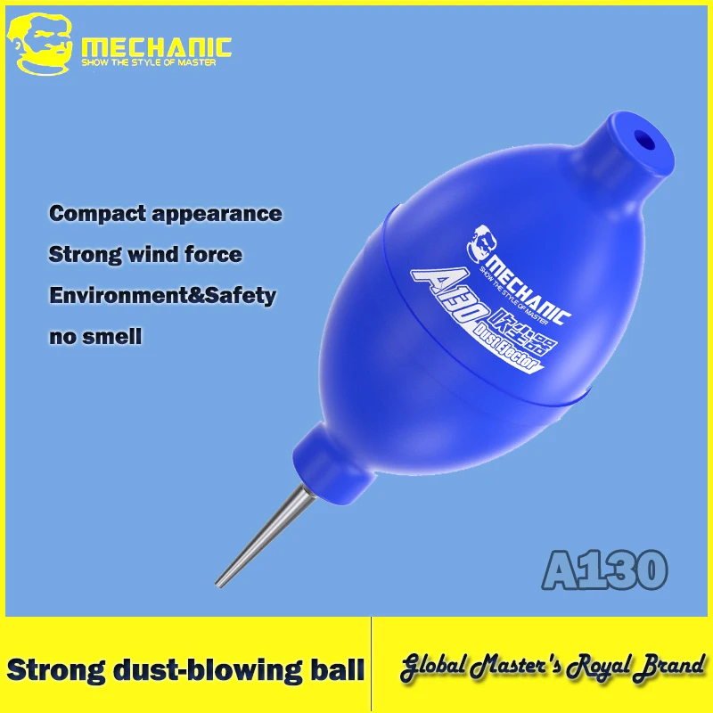 【MECHANIC】 A130 Phone Repair Dust Cleaner Air Blower Ball Dust Cleaning Pen Tools for Phone PCB PC Keyboard Camera Lens Cleaning