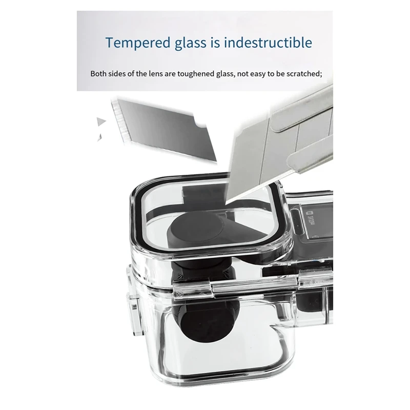 Boîtier étanche pour DJI OSMO Pocket 3 45M, housse de plongée sous-marine, coque de protection pour appareil photo, accessoires