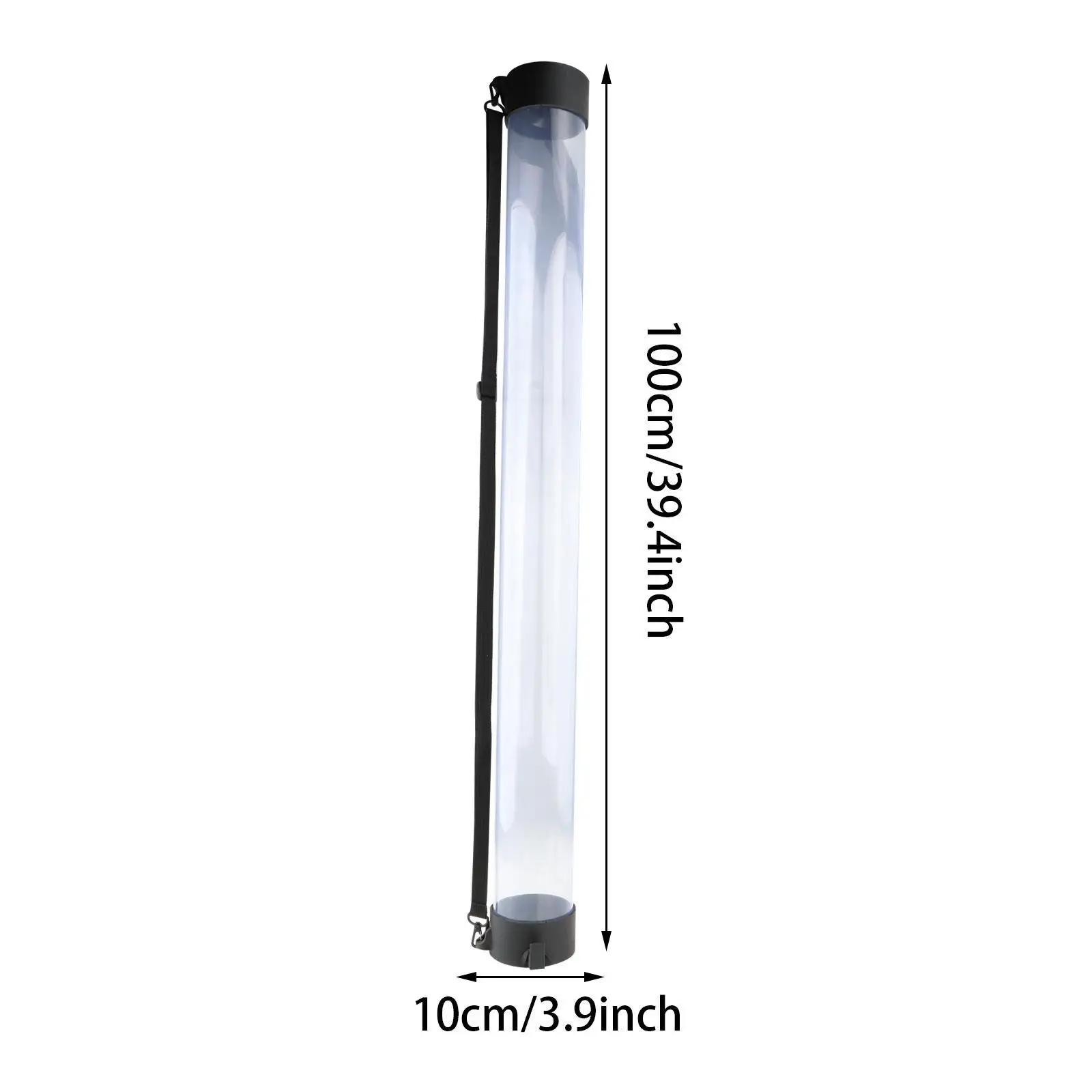 Pickleball Accessories Clear Tube Ball Retriever Portable Collector for Training Drills and Games
