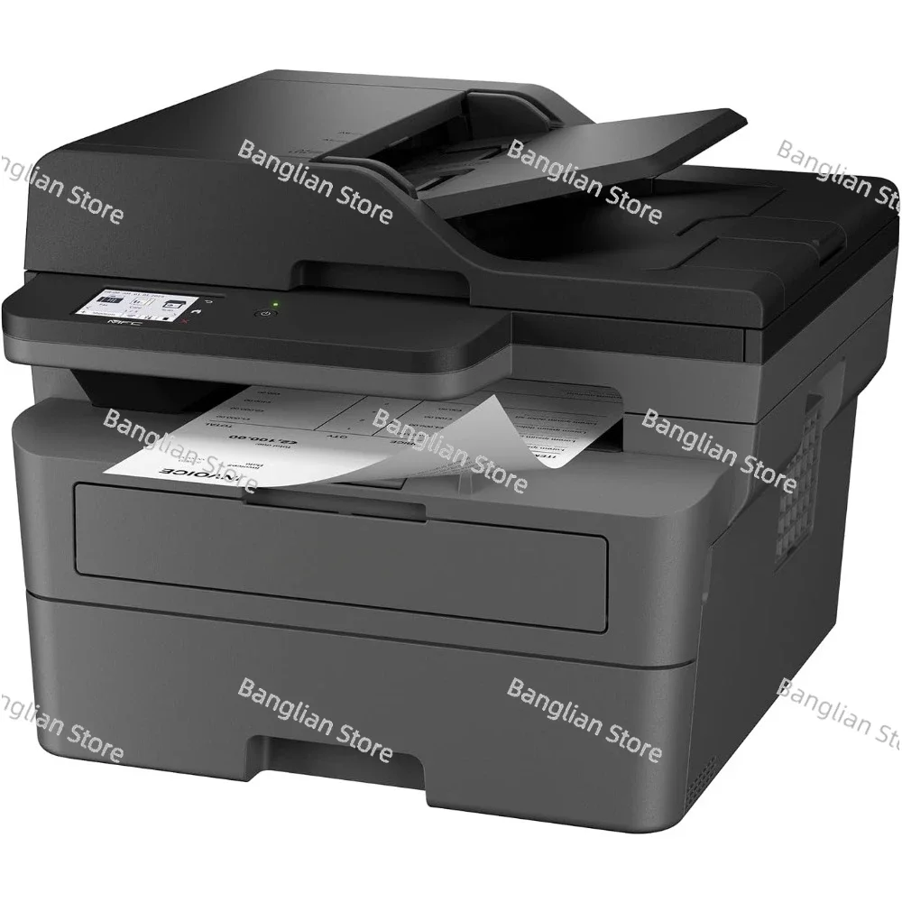 MFC-L2820DW Wireless Compact Monochrome All-in-One Laser Printer with Copy, Scan and Fax, Duplex, Black & White