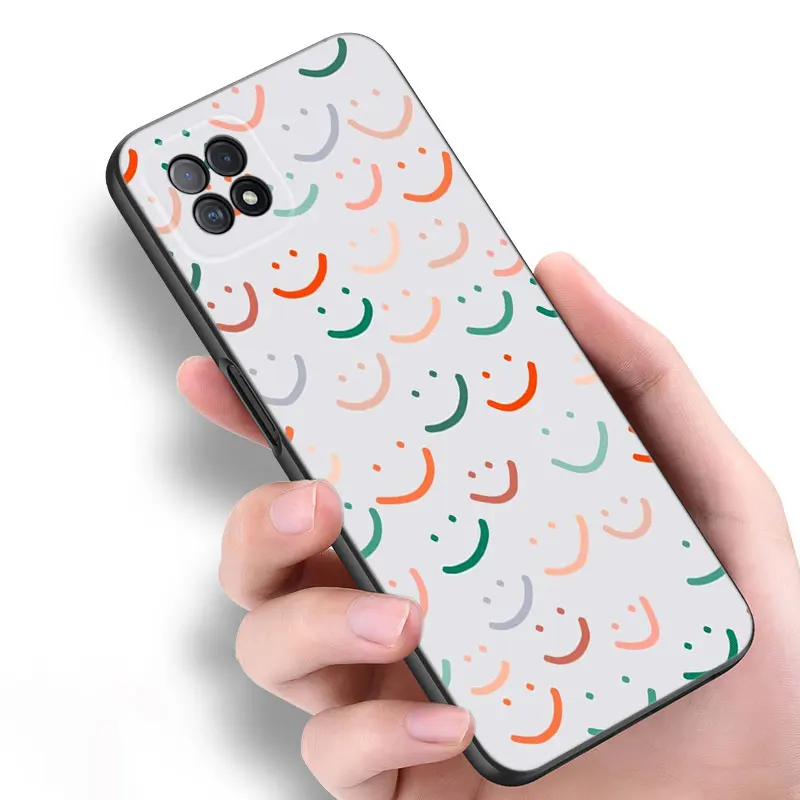 Indie Kid Silicone Phone Case For OPPO Reno 10 11 Pro A55 A57 A58 A72 A74 4G A98 5G A15 A16 A17 A38 A54 A76 A94