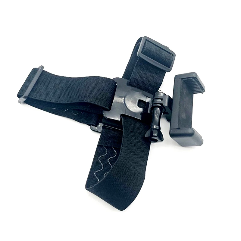 Multifuncional cabeça-montado bandana suporte ajustável transmissão ao vivo suporte do telefone móvel primeira pessoa perspectiva suporte fixo