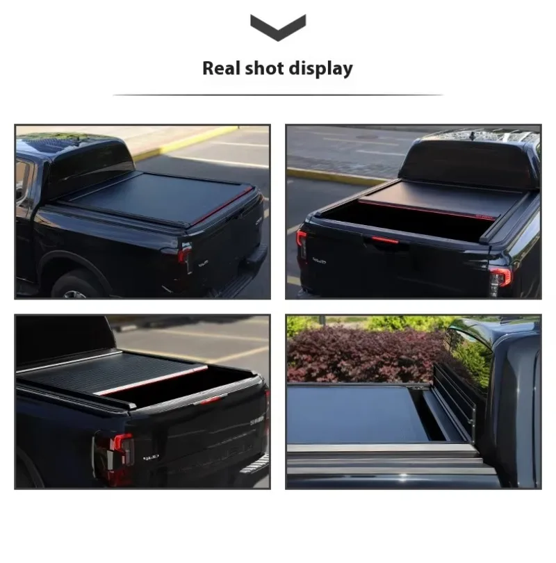 Dream Garage With ail Lights, Electric Tailgate With Roll-up Cover For Pickup Trucks, Compatible With F150, Ram, And Other