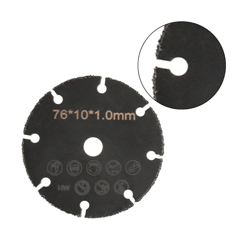 1185 Efficient 3inch Cutting Wheel Angle Grinder Cutting Disc Polishing Wheel Low Thermal Influence for Metal Cutting