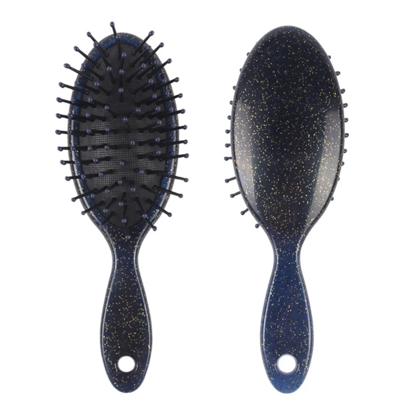 652F Professional Paddle แปรงผม Detangling Hairbrush นวดหนังศีรษะจัดแต่งทรงผมเครื่องมือสำหรับผู้หญิงผู้ชายตรง Curly