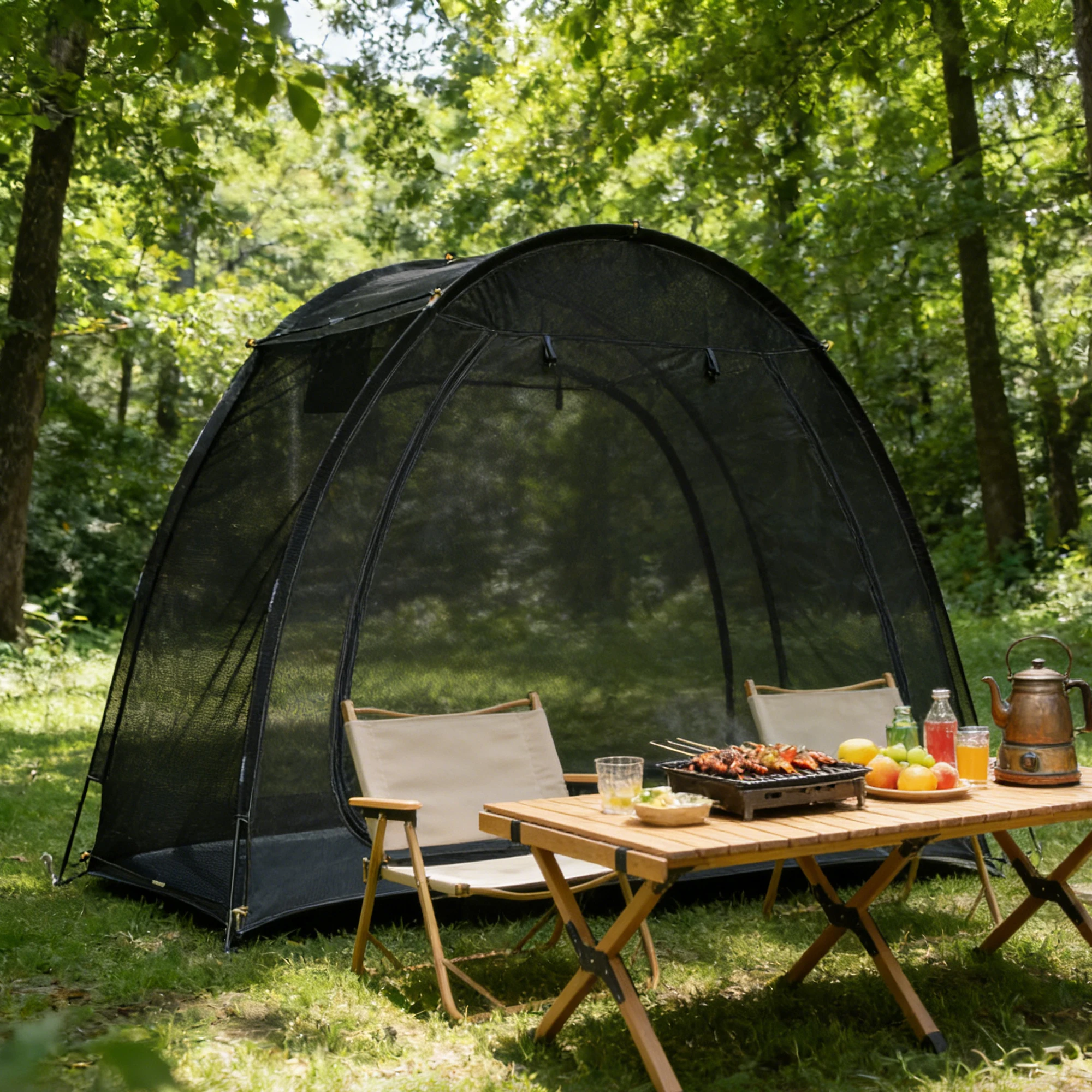 

Single Person Mesh Tent Mosquito-Proof for Spring Summer Outdoor Household Use Simple Travel Tourist Portable Shelter