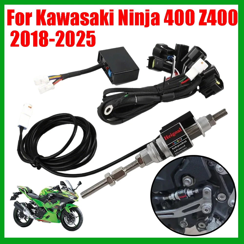 For Kawasaki Ninja 400 Ninja400 Z400 Z 400 Motorcycle Accessories Quickshifter Quick Shift System Gear Quick Shifter One Way