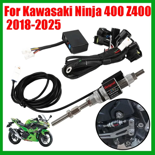 Imagen 1 del producto Para Kawasaki Ninja 400 Ninja400 Z400 Z 400 accesorios de motocicleta Quickshifter sistema de cambio rápido engranaje de cambio rápido unidireccional