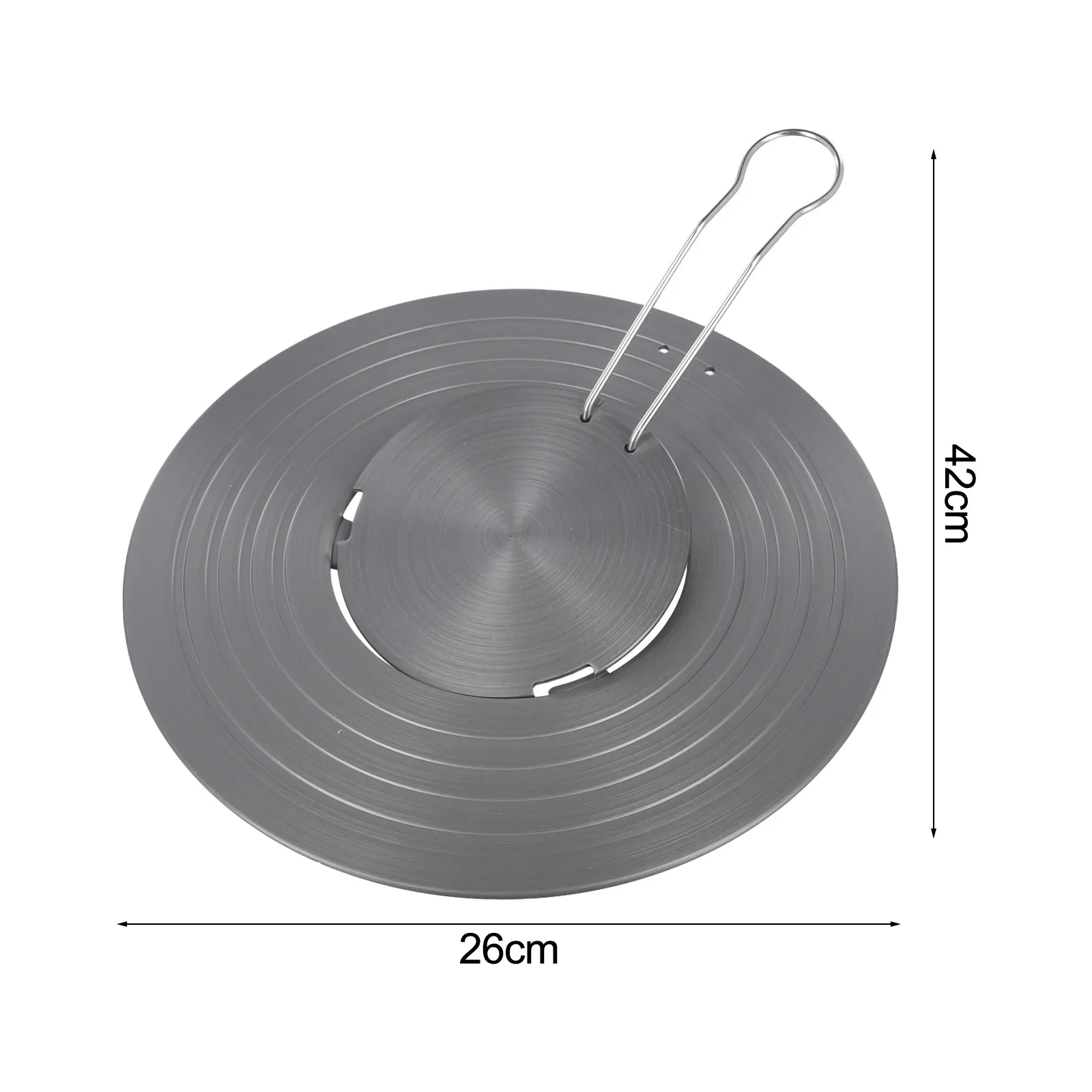 Efficient Aluminum Alloy Heat Conducting Plate For Gas And For Electric Stoves Prevents Scorching Easy To Clean