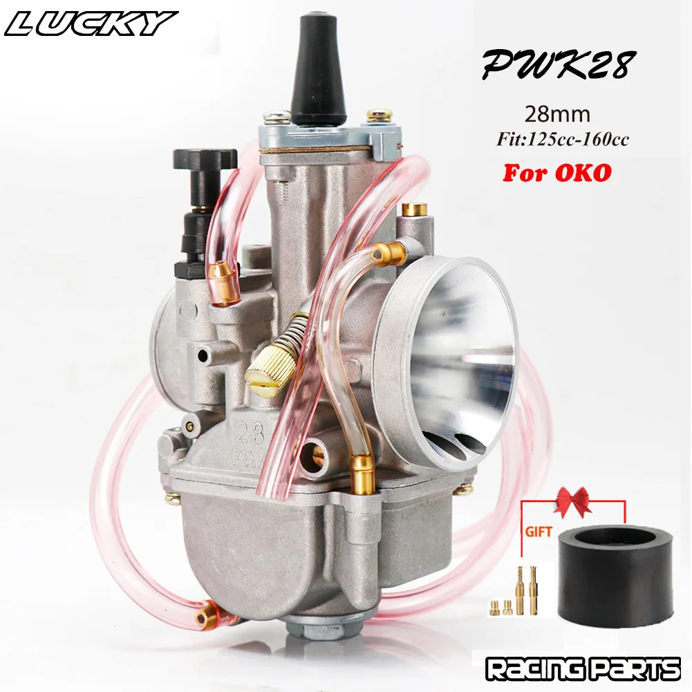 PWK 21 24 26 28 30 32 34mm Met Power Jet Carburateur Voor OKO 2T 4T motorfiets Carb Voor Crossmotor Pit Bike Scooter ATV Quad UTV
