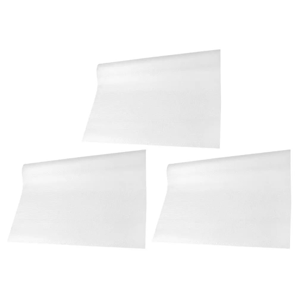 

3 Rolls Clear Eva Cabinet Liner Waterproof Moisture-Proof Non-Slip Shelf Liner for Kitchen Drawer Fridge Mat Heat Resistant