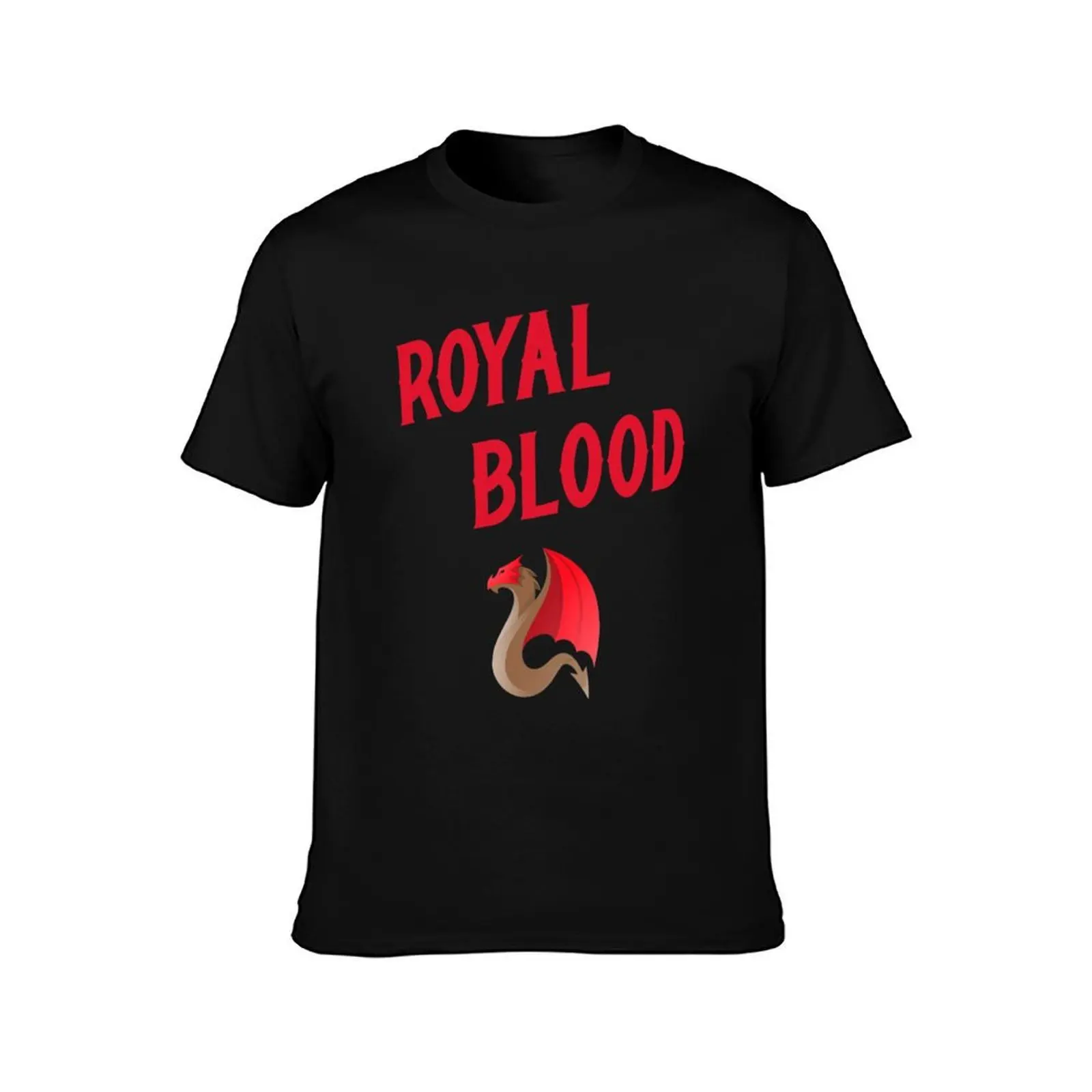 Dragon Royal Blood Red T-Shirt Basic Lightweight Short Sleeve Tee T-Shirt