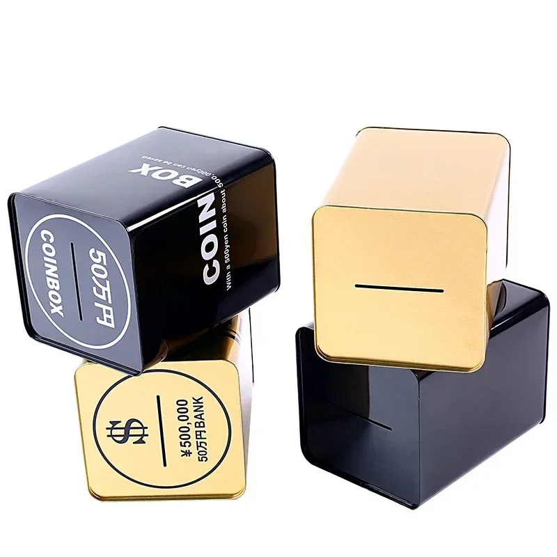 Large Capacity Storage Tank Only In Not Out Safe Deposit Savings Period Wedding Money Box Coin Items Furniture Decoration