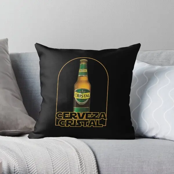 Cerveza Cristal  Printing Throw Pillow Cover Wedding Decorative Bed Office Fashion Throw Sofa Pillows not include One Side