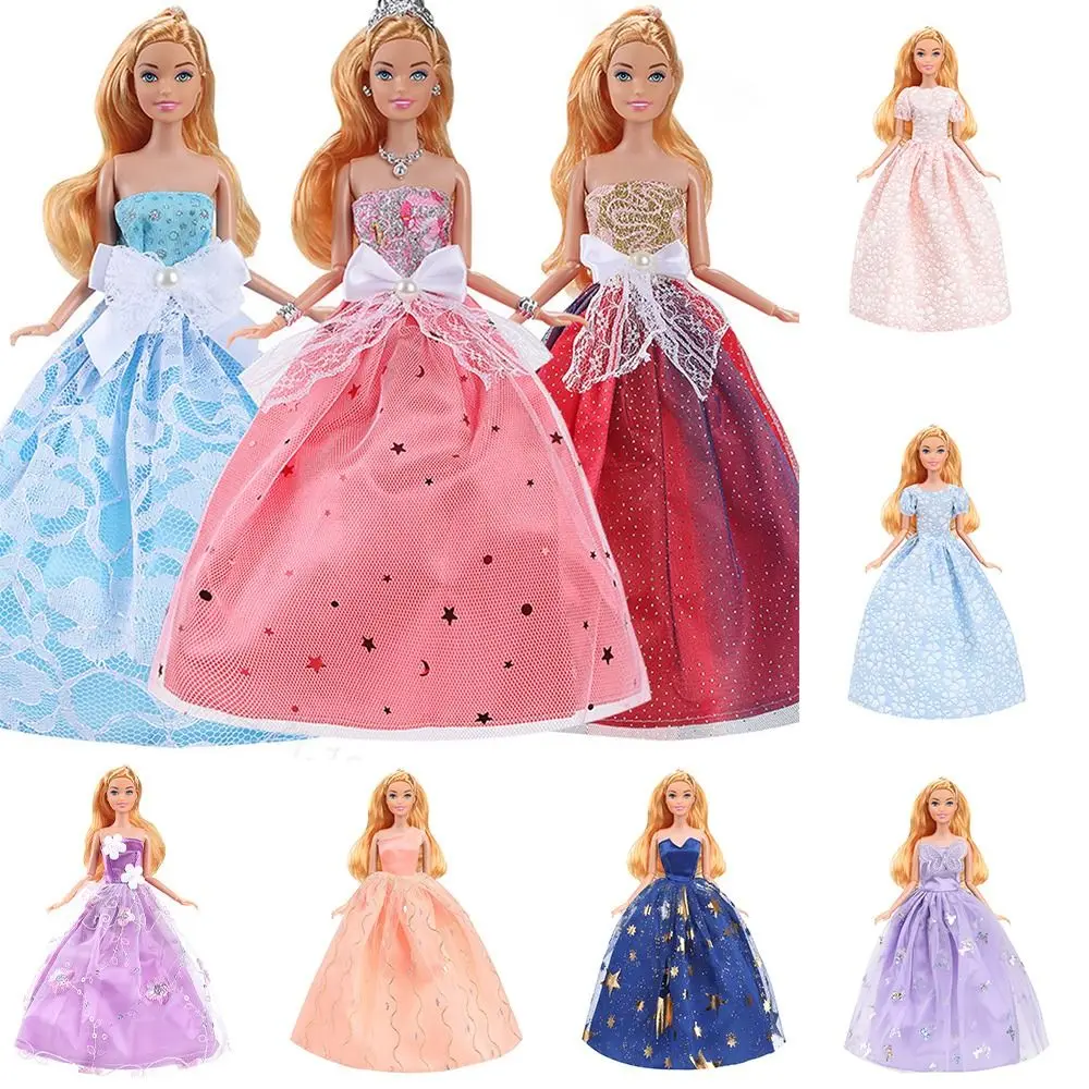 2024 neueste Hochzeit Kleid Mode Casual Wear Mädchen Kostüm Kleidung Handgemachte DIY Mädchen Geschenk 30 cm