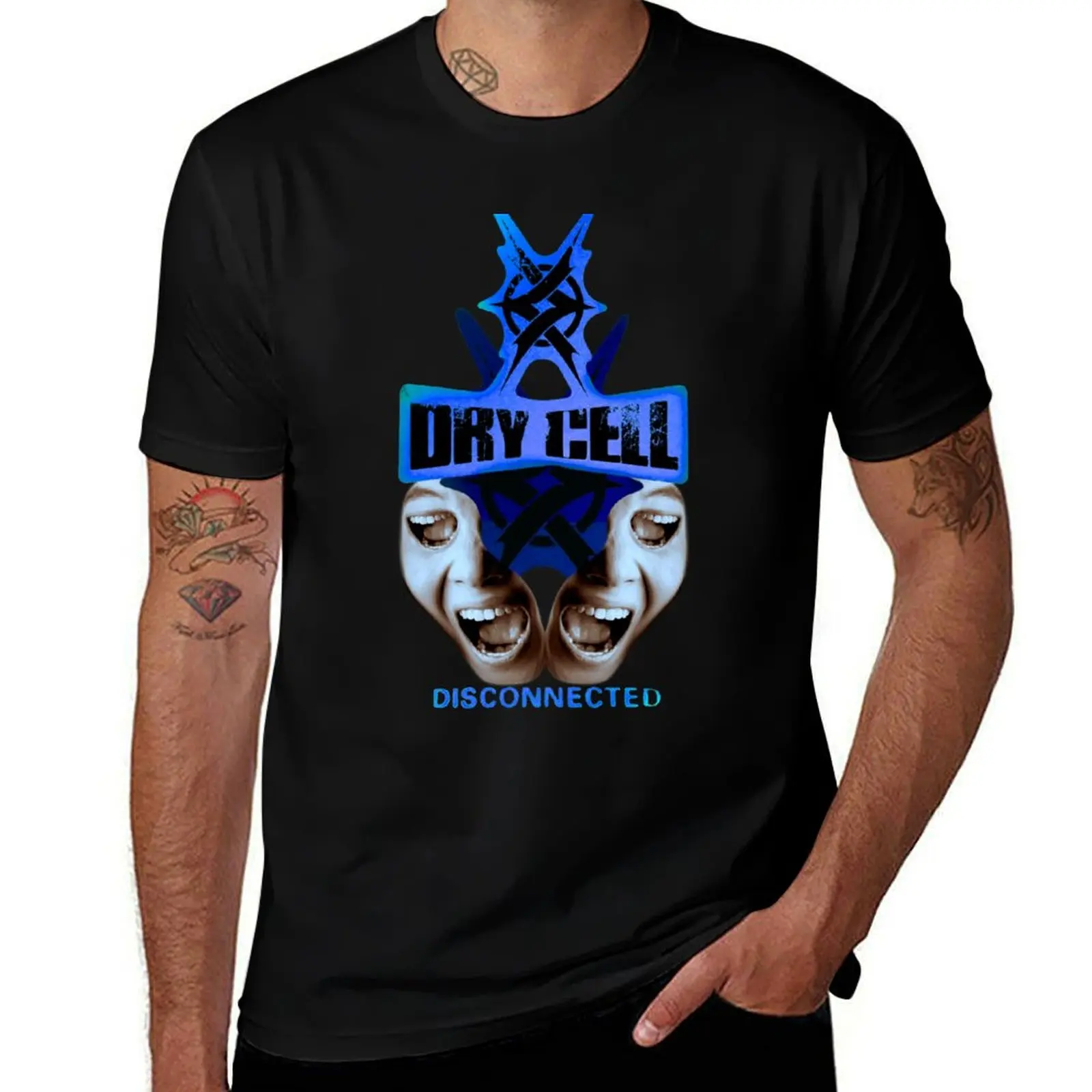 Dry Cell: Disconnected (Alternate Art) [Cold Edition] T-Shirt Outdoor Activity Sports T-Shirt