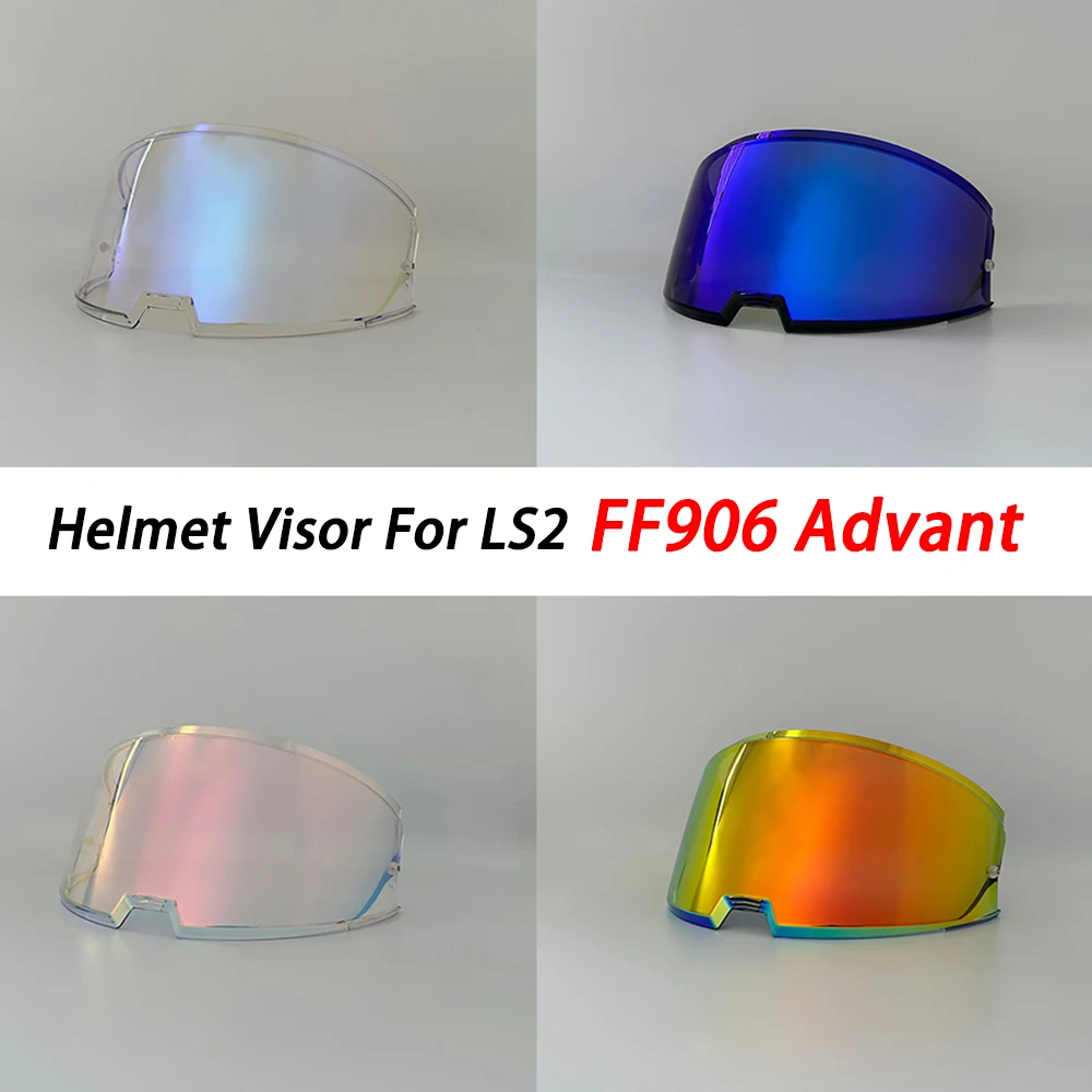 

Motorcycle Helmet Lens Visor Replacement Plating Uv Protection Lens Faceshield For LS2 FF906 Advant Helmets Visor