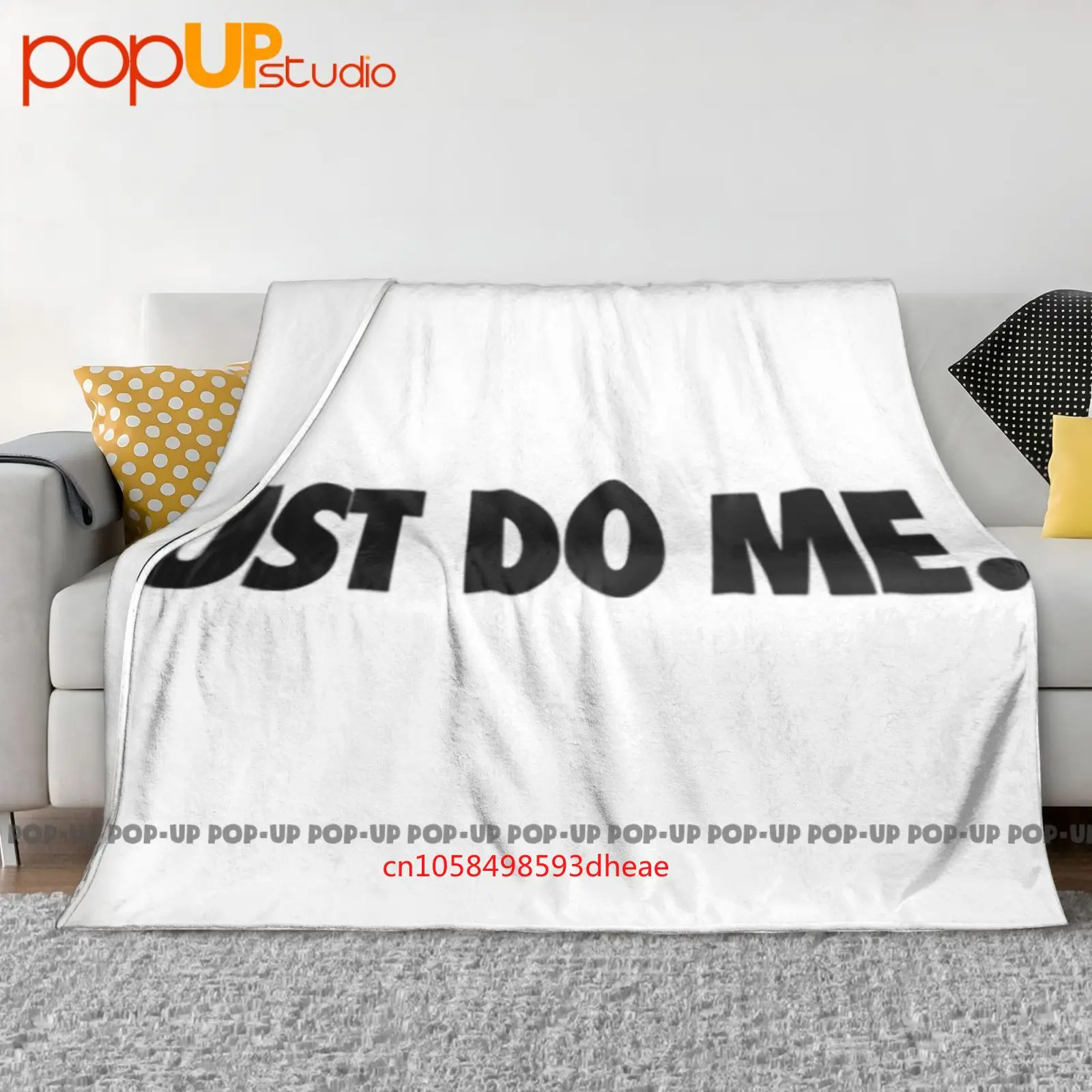 Just Do Me It Parody Gym Indiehipster Slogan Sex Ultra-Soft Blanket Quilt Winter Sofa Cover