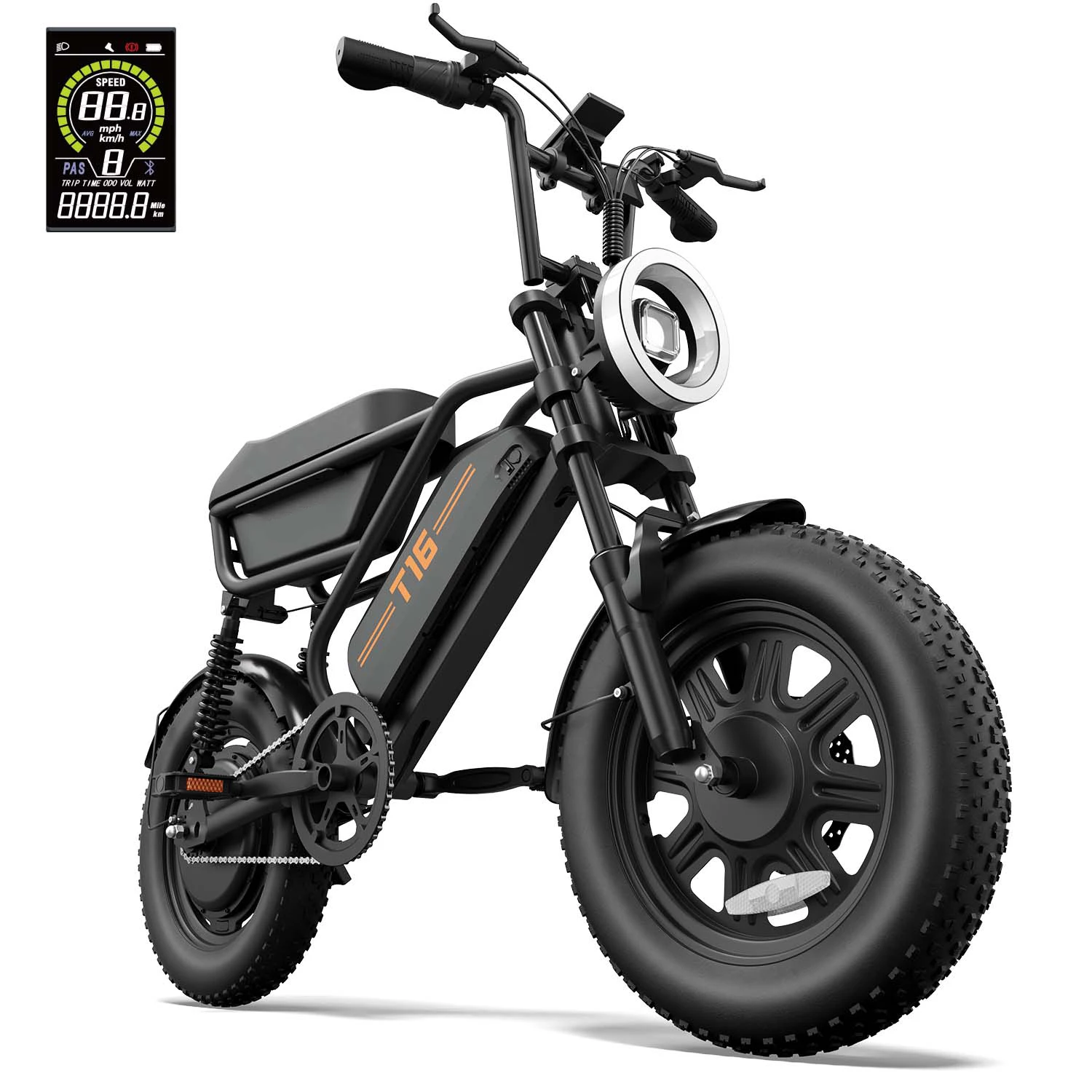 AliExpress URLIFE T16 250W Motor Adult 16 Inch Tire Electric Bicycle 48V13Ah Battery for City Commuting Sports & Entertainment Cycling