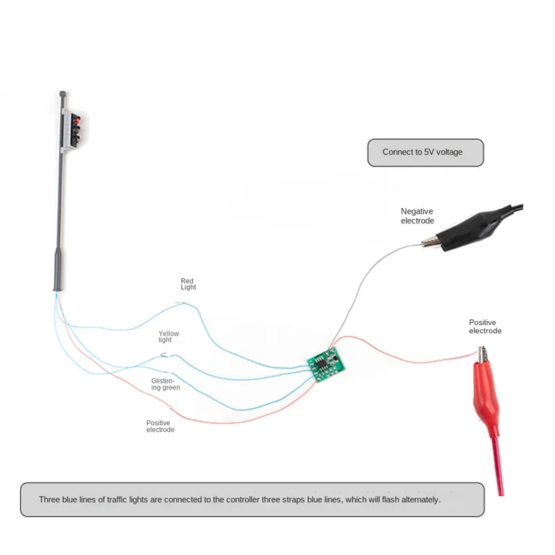 BAAA-3Pcs HO N مقياس نموذج لوحة دوائر كهربائية إشارة المرور إشارة نموذج HO مقياس قطار السكك الحديدية المنمنمات