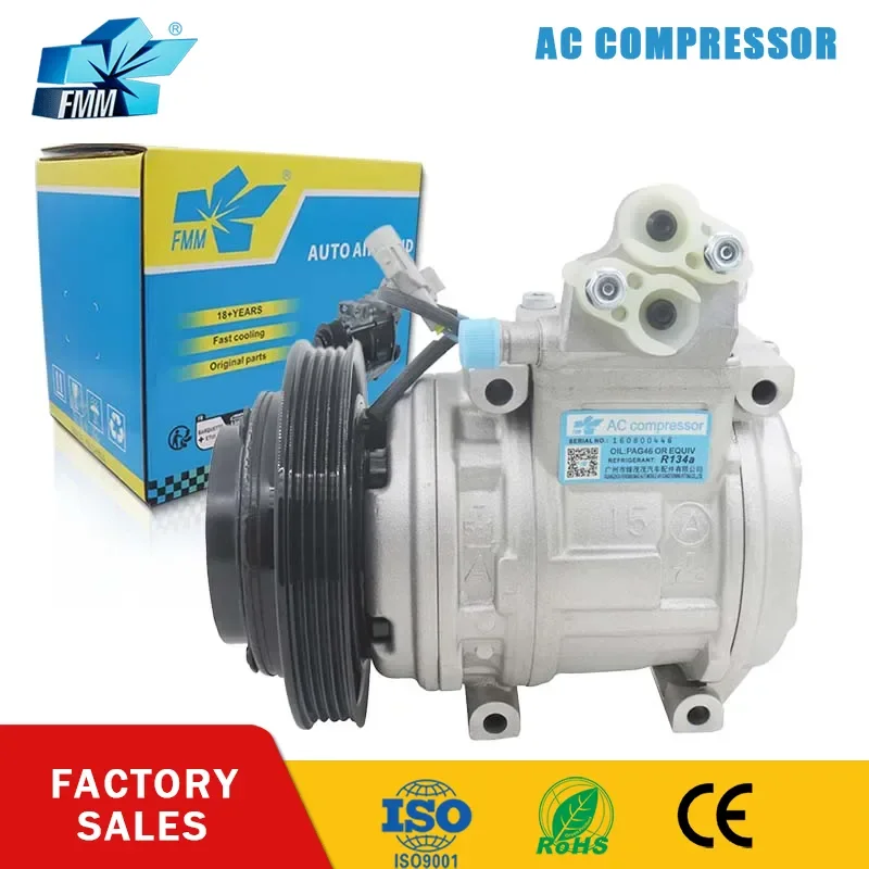 

10PA15C Air Conditioning AC Compressor for Mitsubishi Pajero 2.4 1999 12V