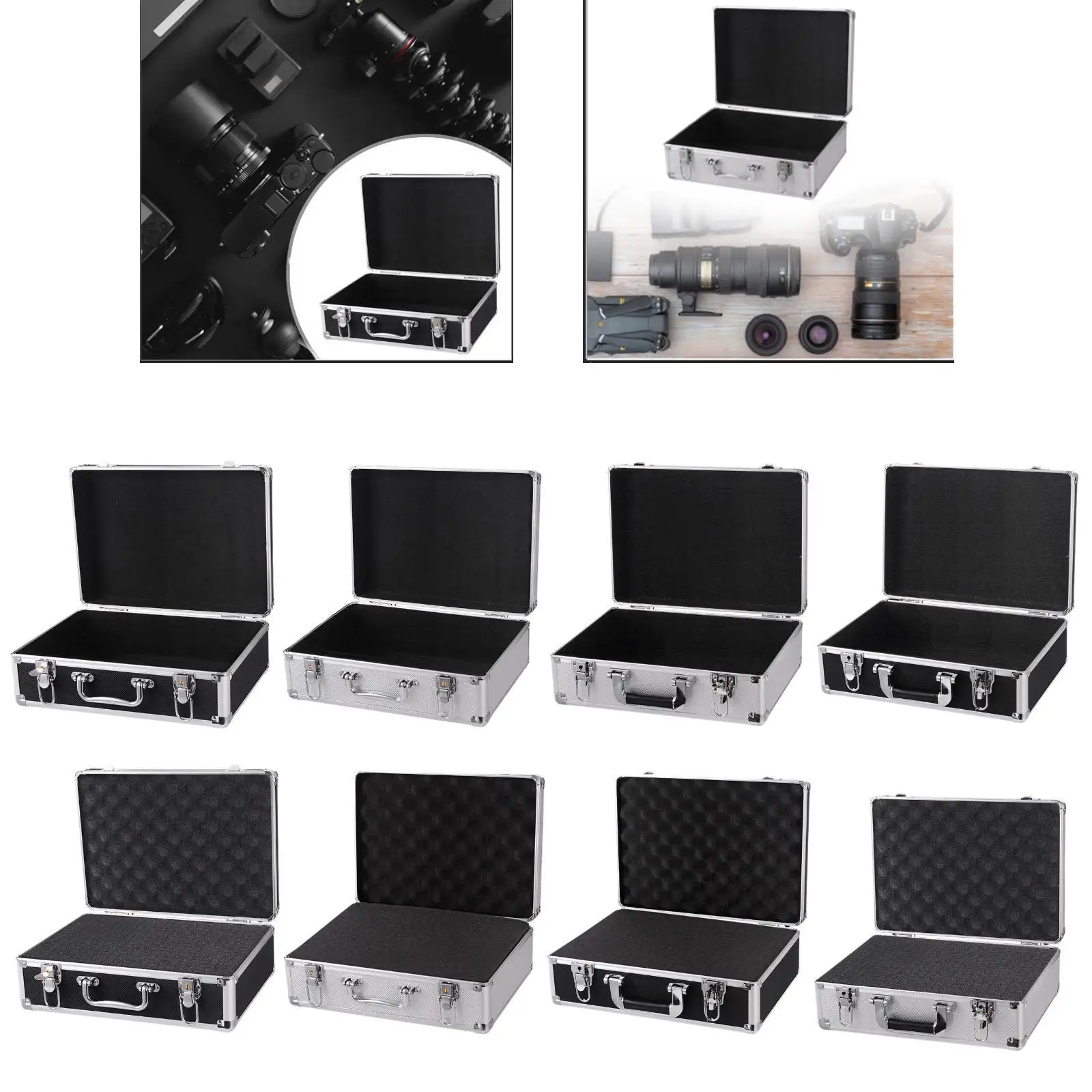 

Instrument Storage Organizer Box for Cordless Microphone Equipment