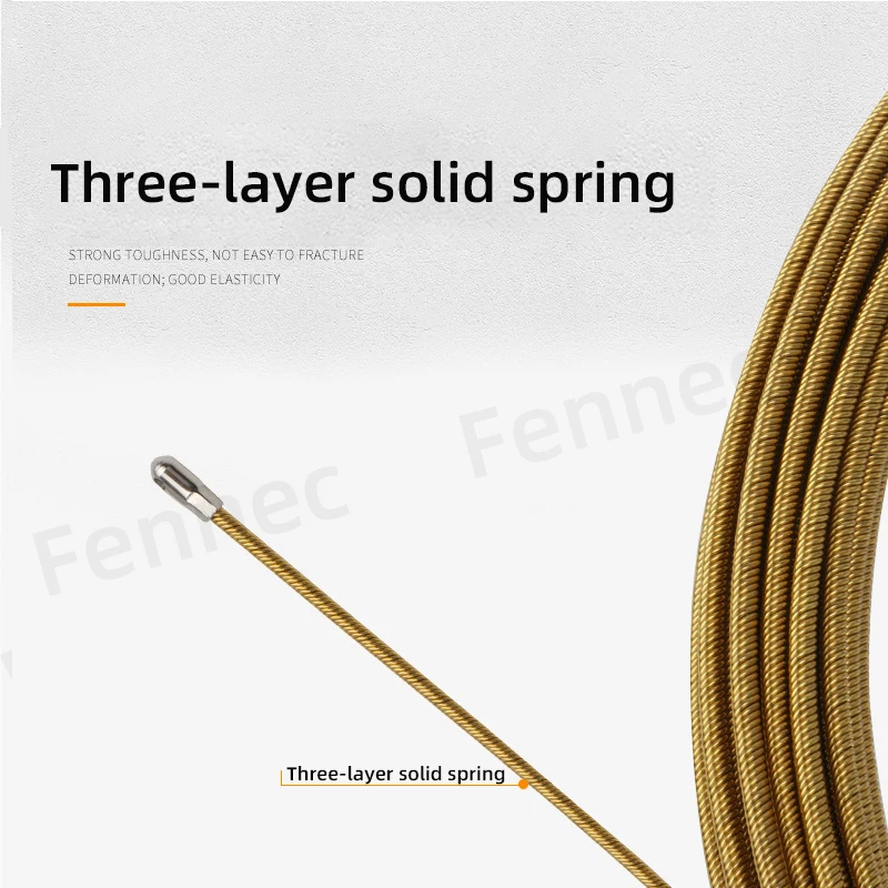 Wire Puller Connector Head Electrician Automatic Thread Guide Special Crimping Mold Cable Elastic Threader Accessories Repair