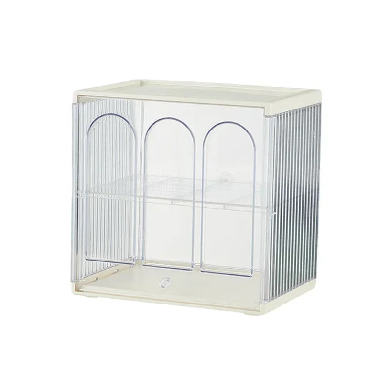 

z Storage Boxes Bins Kitchen Kitchenware Shelving Multi-Functional Storage Rack with Guardrail Creative Kitchen Storage Cabinet