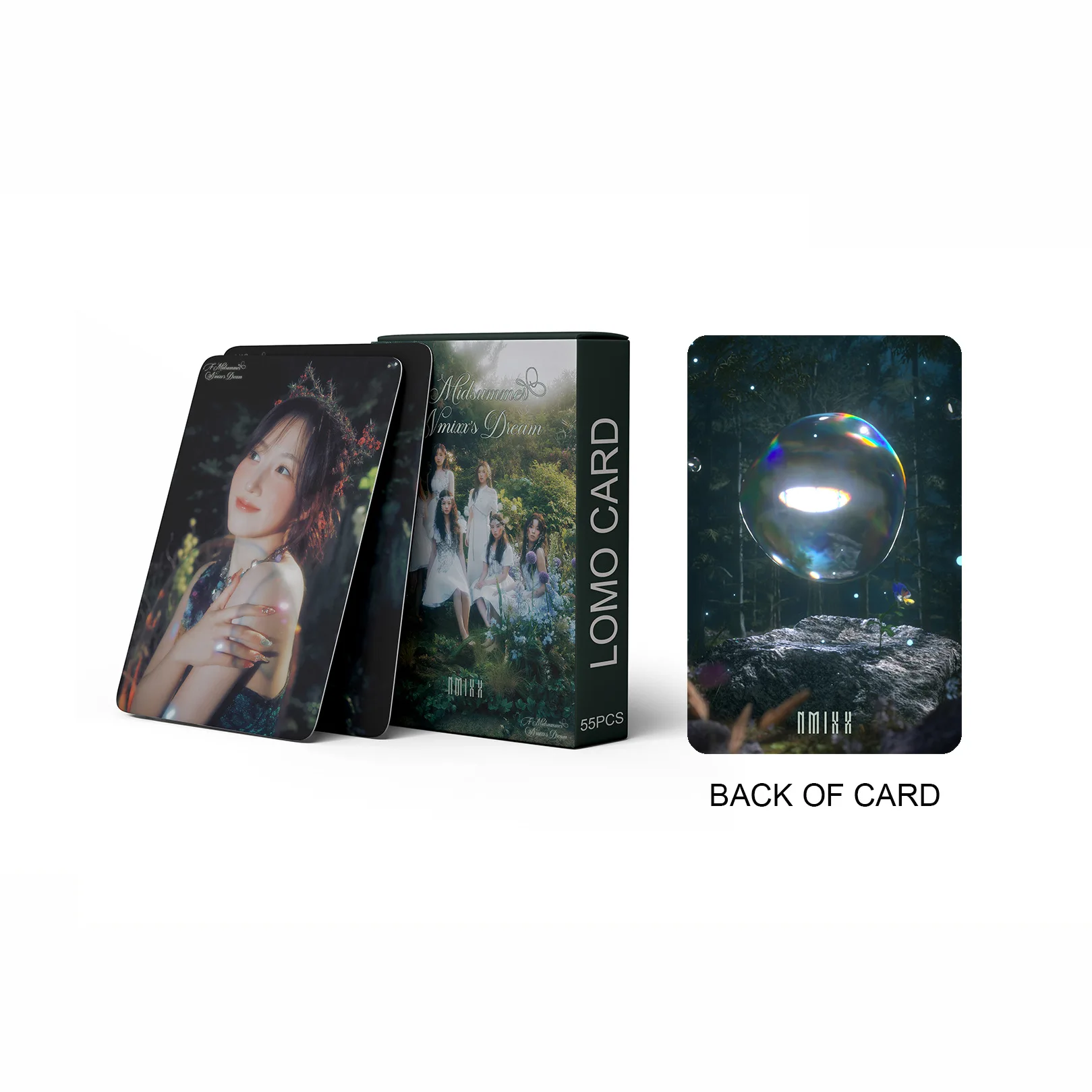 55pcs Kpop Nmixx Lomo Cards A Midsummer NMIXX's Dream Photocard New Album Photo Print Cards Set Fans Collection