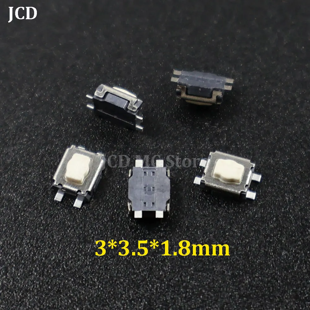 

10-50PCS/Lot Import Touch Switch Patch 3*3.5*1.8 Plum Head Push Button Switch Small Turtle 4 Pin SMD Mobile Phone