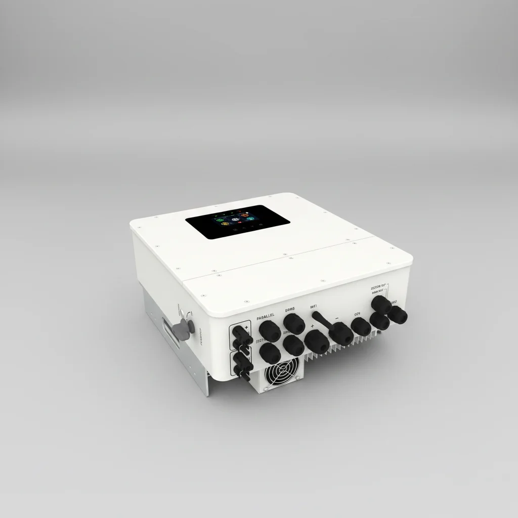 Inversor Híbrido Solar Resistente a la Intemperie IP65 de 6000VA, Inversor de CC a CA para Sistema Solar