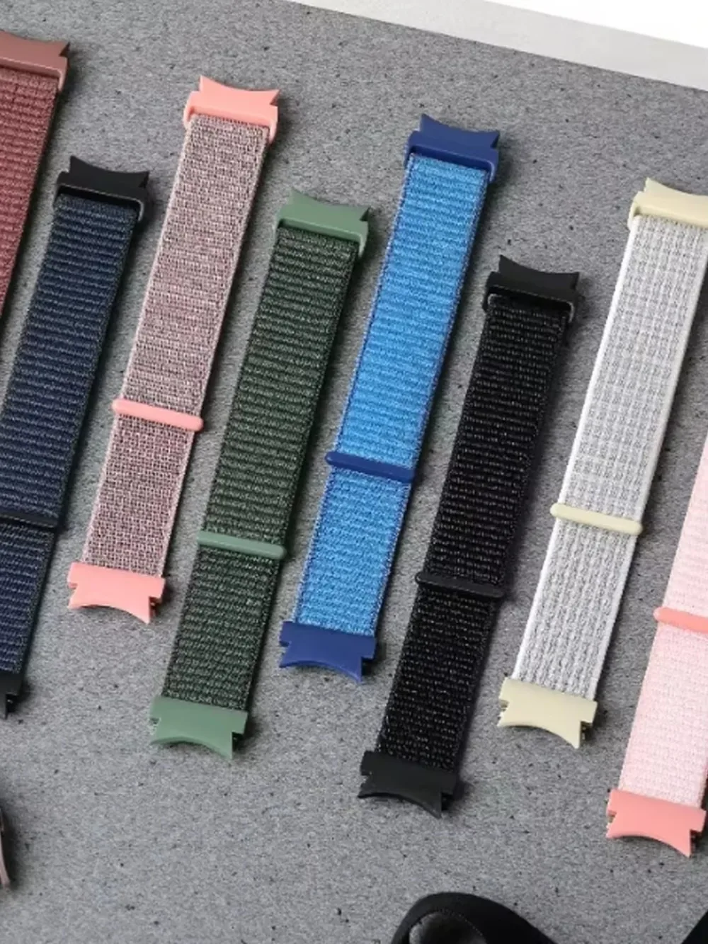 No Gap Nylon Strap For Samsung Galaxy Watch 7/FE/6/5/4 40/44mm 5 Pro Sports Bracelet Wristband Galaxy Watch 6-4 Classic 47/46mm