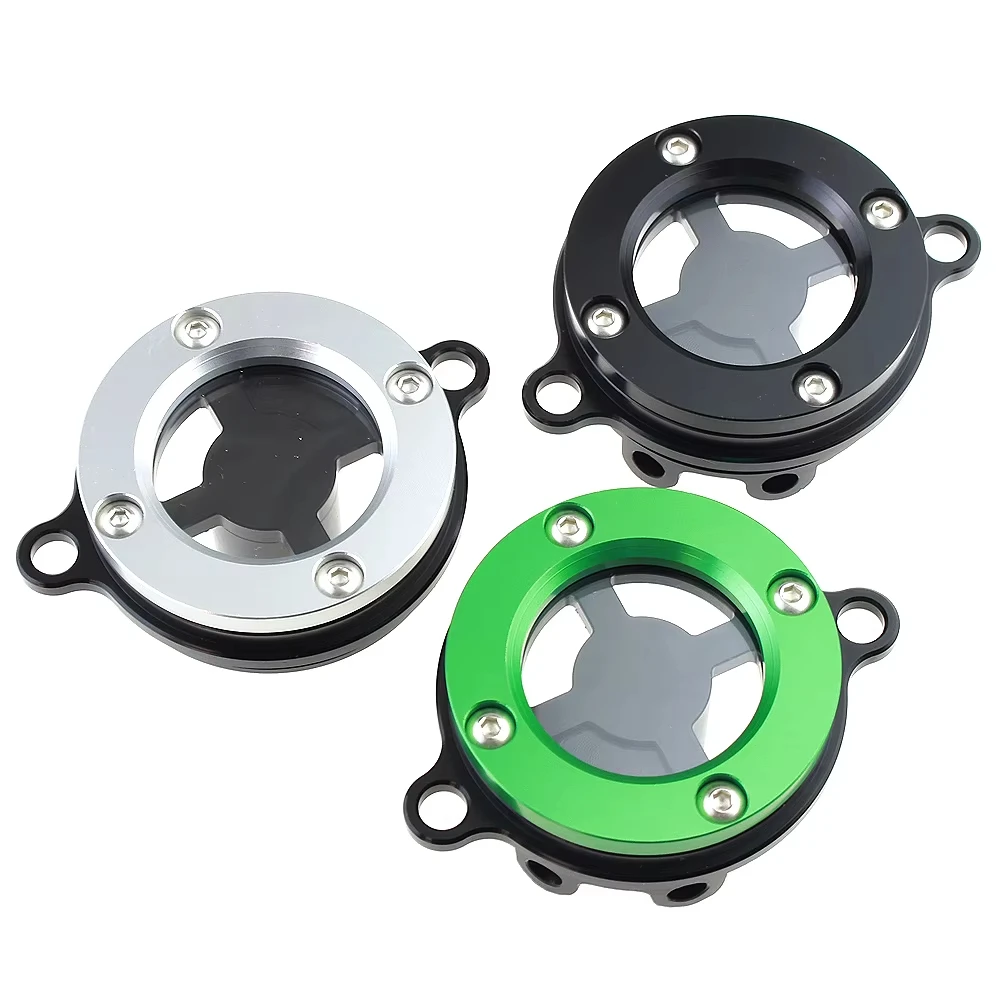 Transparent Engine Oil Filter Cap Cover For Kawasaki KLX230 KLX 230 R 230 RS 2021-2025 Motorcycle Accessories